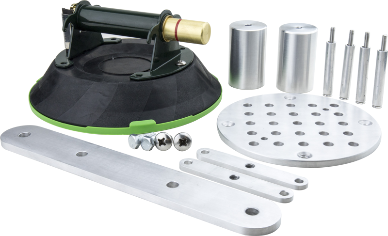 KUPO KSC-106 *10" Vacuum Suction Cup With Cheese Plate & 1-1/2" Starter