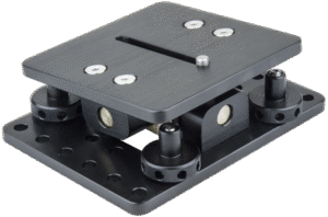 KUPO KSC-150 Mini 4 Way Leveling Cam Mount w/ 3/8" Slot-Blk