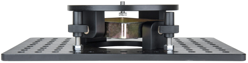 KUPO KSC-160 4 Way Leveling Cam Mount w/ 3/8" Slot-Blk