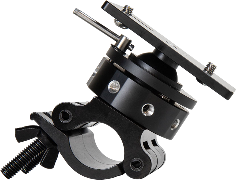 couplers and Mitchell base mount with tie-down adapter.