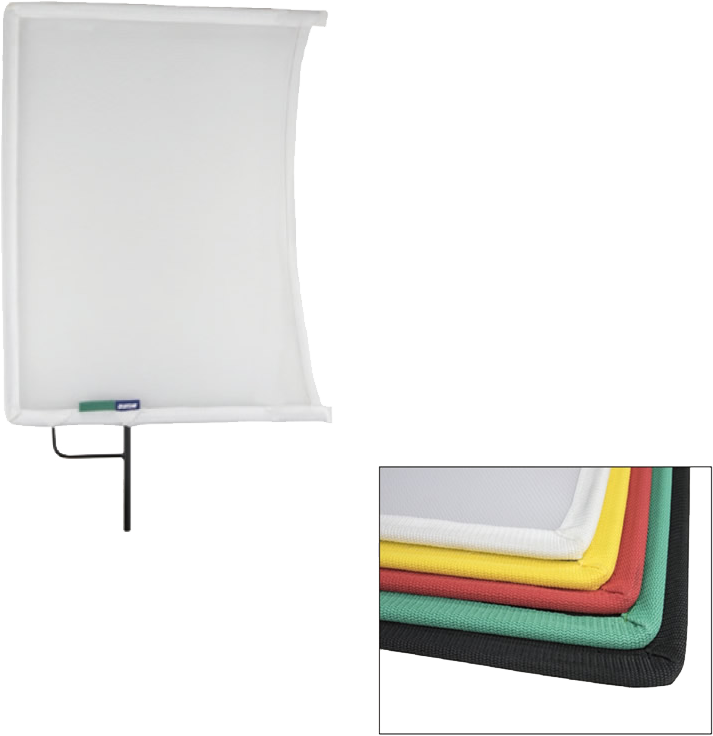 KUPO KT-2436OSWB 24''X36'' Open End Frame Single White Bobbin Bet