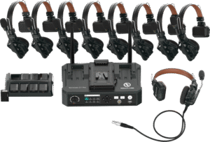 HOLLYLAND Solidcom C1 Pro  Wireless Intercom System with 8 ENC headsets with Hub Station