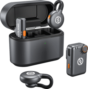 HOLLYLAND LARK M2S Mini Combo Wireless Lavalier Microphone Mini Combo (Space Gray)