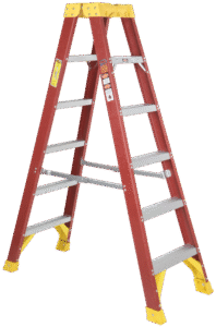 KUPO KFL-T6 Fiberglass ladder Double Sided  (180cm)