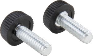 KUPO KS-900 Plastic Head Thumb Screw 1/4-20"X3/4"(19.05mm) Set of 2