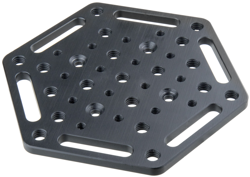 KUPO KS-0406 Hex Cheese Plate For 6" Suction Cup