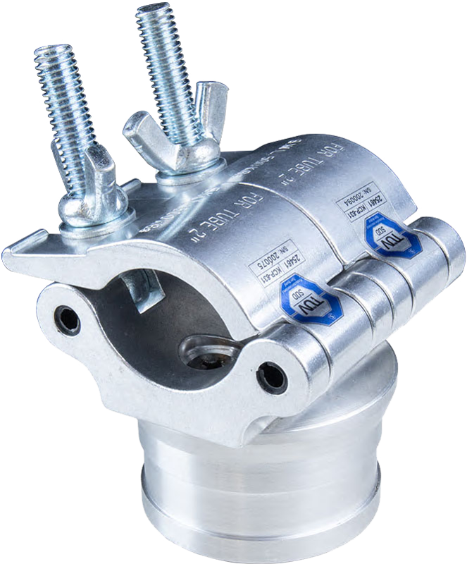 KUPO KS-666M Paddle Mount: Euro Apapter For 2" Copupler Tube(M12)