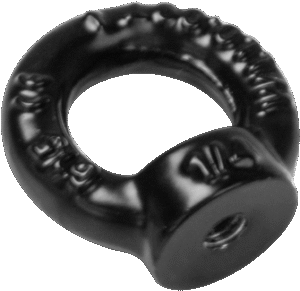 KUPO KS-267 Ring Nut 1/4"-20 Steel(Black)