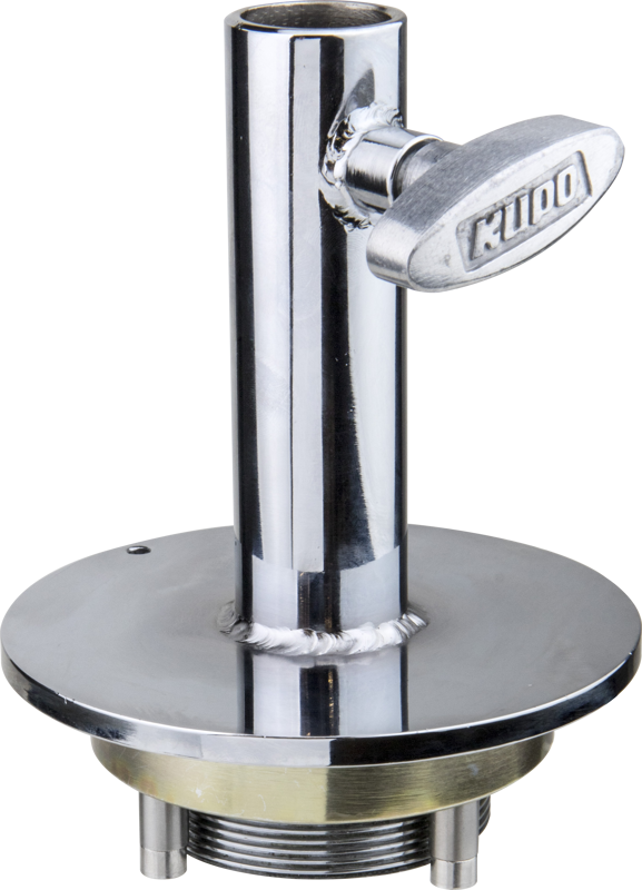 KUPO KS-258 Mitchell Round Mounting Plate w/1-1/8"(28mm) Junior Receiver