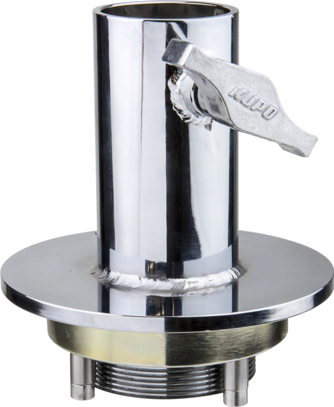 KUPO KS-260 Mitchell Round Mounting Plate & Receiver For 1-1/2" Schedule