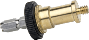 KUPO KS-086 Quick Release Adapter 5/8" w/ 1/4 Male Threaded (Top Mount)