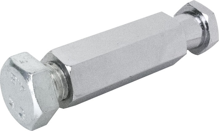 Solid steel TVMP Snap-in Pin comes with M12 threaded socket and bolt allows to attaches right to the yoke of lighting and works with Covi clamp.