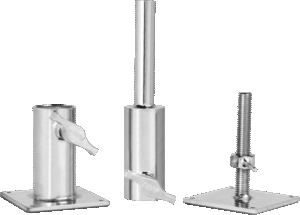 KUPO KCP-714 Wall Spreader Set For Pipe 1-1/4" Schedule 40 (O.D.42.4mm)