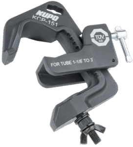 KUPO KCP-151 Ratcheting Jaw C Clamp With M12 Bolt & Nut