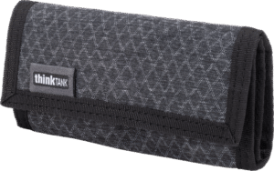 THINK TANK Secure Pocket Rocket (Wallet with Strap: holds 9 SD/CFexpress/Micro) Slate Black