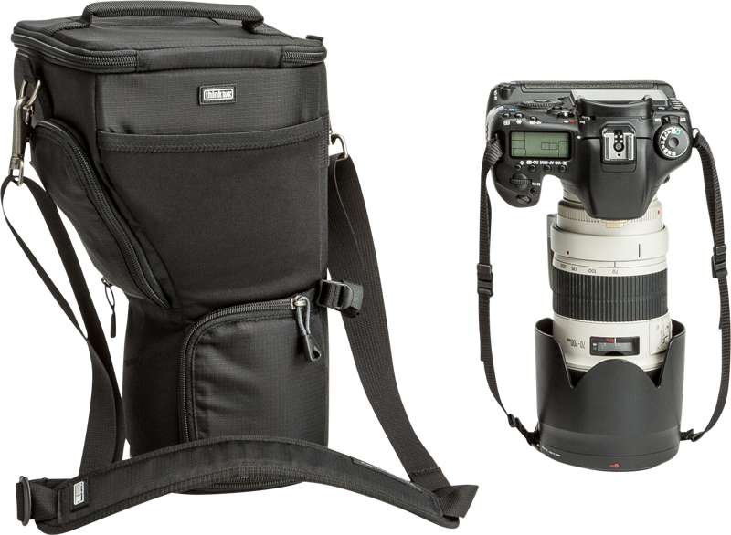 Unique holster developed for gripped DSLR