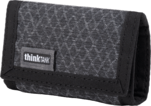THINK TANK Secure Pocket Rocket Mini (Wallet with Strap: holds 4 CF/CFe or 6 SD/microSD) Slate Black