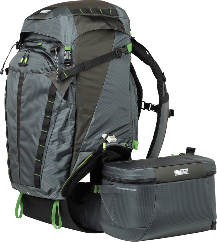 Rotation180® technology enables photographers to quickly access their camera without taking off the backpack.Simply rotate the integrated belt pack to the front of your body and your camera is at your fingertips. Snap the shot