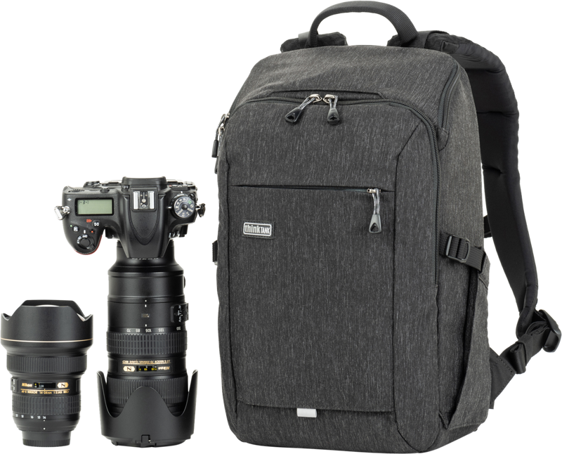 The BackStory Backpacks with a rear-panel opening offers complete access to your gear while a top panel provides quick access to your camera and speeds your workflow.