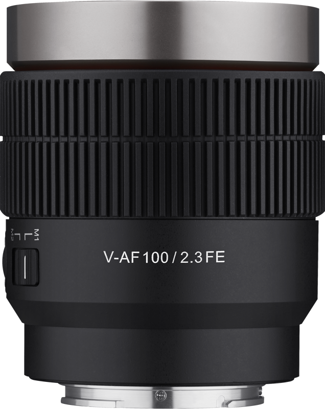 The world’s first cine AF lenses. The V-AF series is the world's first lenses for video creators designed to make video content creation more convenient. The 100mm focal length together with the great T2.3 aperture makes the lens perfect for shooting portraits and interviews but also great for product and still life.