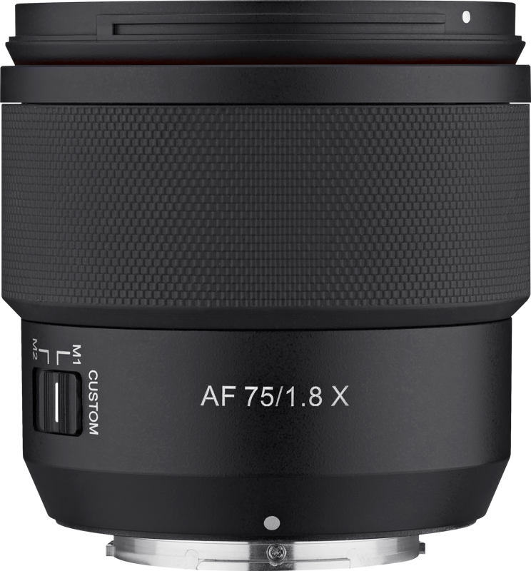 Samyang AF 75mm F1.8 X for Fuji X-mount is a lightweight portrait lens that delivers superior image quality with beautiful natural bokeh.
