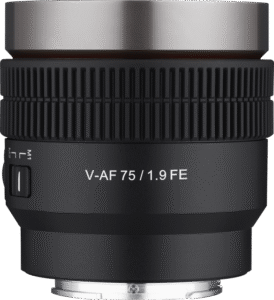 SAMYANG V-AF 75mm T1.9 Sony FE