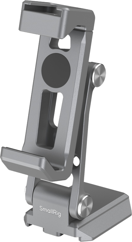 Tailored for mobile content creation. It enables phone users to quickly switch between Arca-type tripods and DJI RS 4 Mini stabilizer setups.