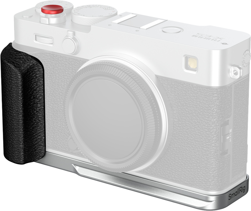 Designed to enhance camera grip comfort.  Featuring a texture and color scheme that matches the camera body