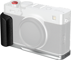 SMALLRIG 5447 L-Shaped Mount Plate with Silicone Handle for FUJIFILM X-E5 Silver