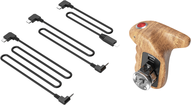 Designed to provide convenient record start/stop control for a stable and comfortable shooting experience.