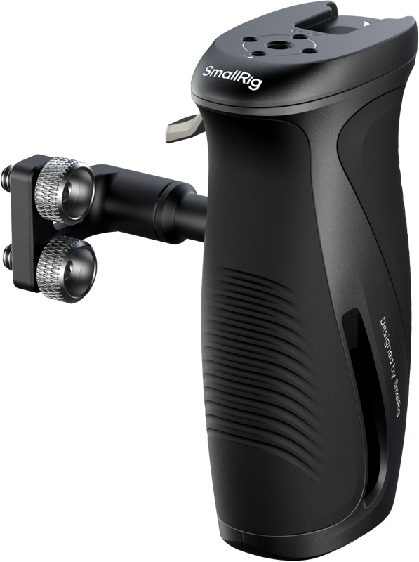 Designed for comfortable handheld shooting.