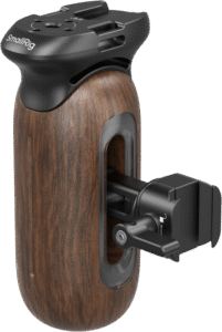 SMALLRIG 5161 ImageGrip Series Wooden Handle with NATO Clamp (Left Side)