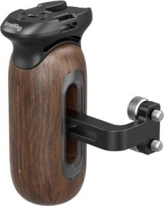 SMALLRIG 5237 Wooden Side Handle with 1/4"-20 Screw