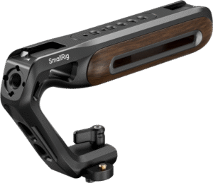 SMALLRIG 5251 Wooden Top Handle with NATO Clamp