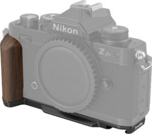 SMALLRIG 4802 Wooden L-Shape Grip for Nikon Z fc Black