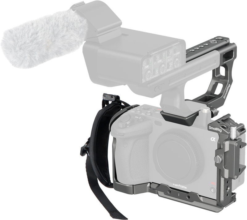 Designed to protect the camera and provide accessory mounting points