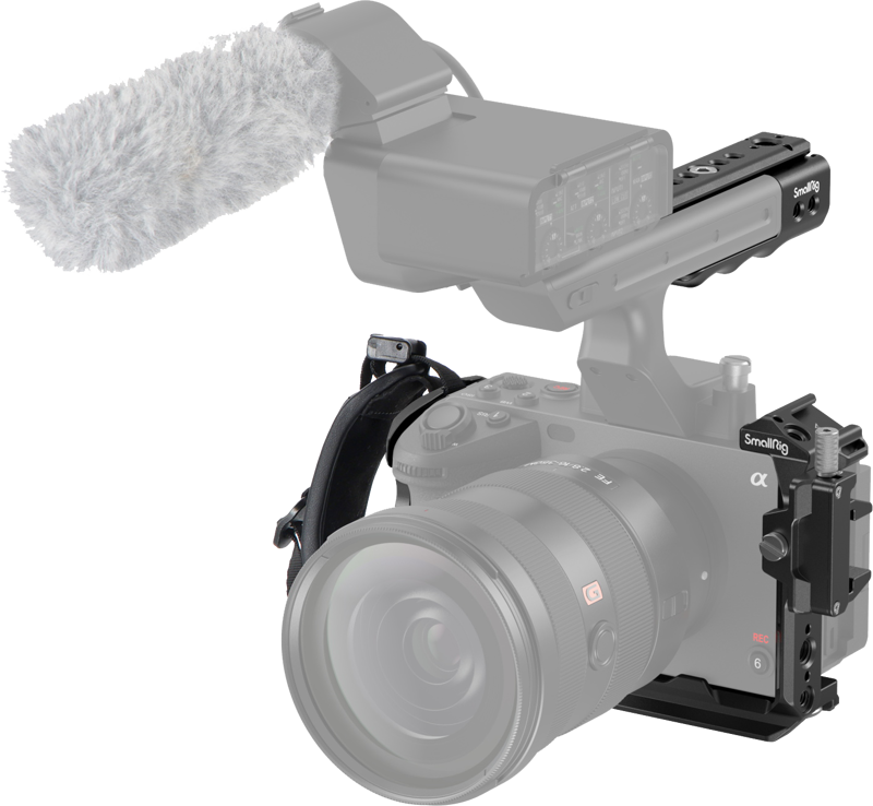 Designed to protect camera and provide accessory mounting points