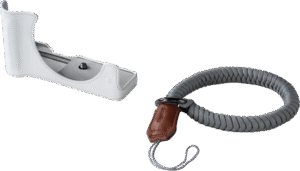 SMALLRIG 5431 Leather Half Case Kit for Canon EOS R50 V White