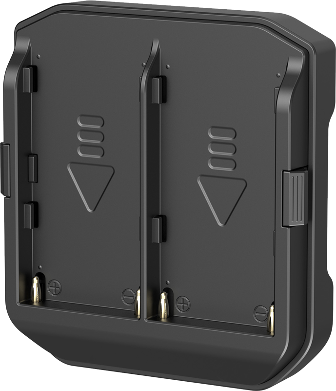 Enables NP-F power supply for video lighting. Ideal for on-to-go video shooting (content creation