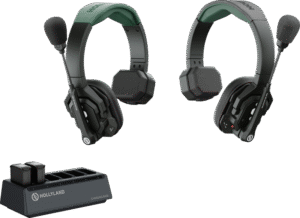 HOLLYLAND Solidcom SE Pro- 2 Person Noise Cancelling Headset Intercom