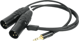 HOLLYLAND 3.5mm to Dual XLR Audio Cable