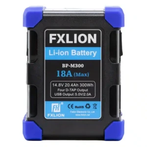 FXLION 300Wh High Power Square Battery with impact-proof rubber corners