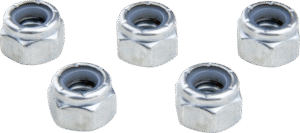 KUPO KS-177 1/4"-20 Hexagon Nylon Locking Nut set of 5