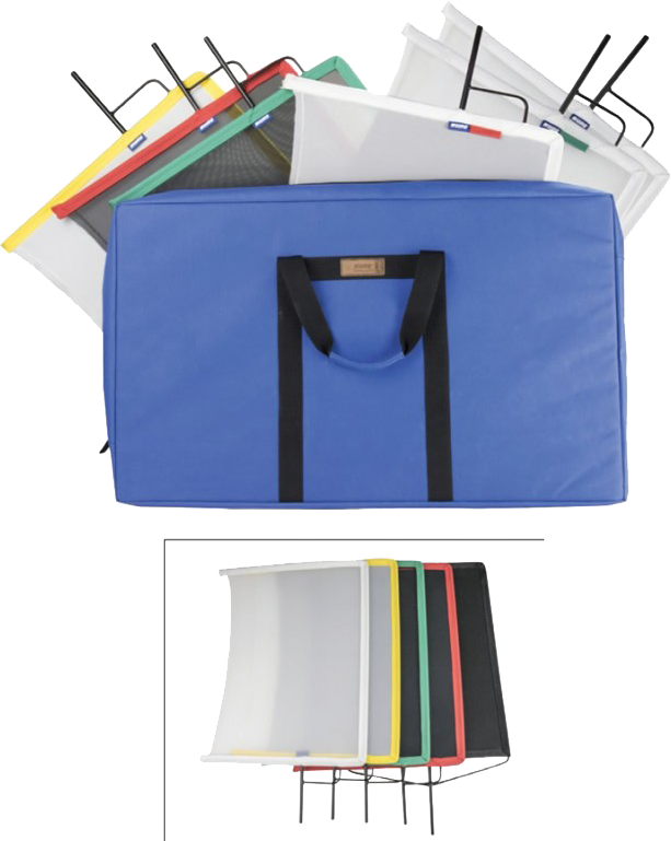 A complete lighting control system in one. This lighting control carry bag is made of rugged polyester fabric with a zippered closure and carrying handle making it a great solution for storage and transportation of flags.