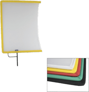 KUPO KT-2436OW 24"x 36" Open End Flag Frame - White Artificial Silk