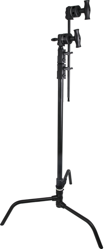 KUPO CT-20MKB 20"C stand w/ Turtle Base Kit - Black