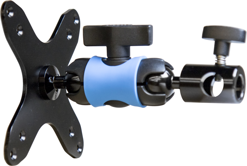 The VESA Monitor Mount Kit is designed for lightweight monitors. With its Super Knuckle design