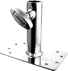 KUPO KS-048 Junior Wall Plate with Junior 1-1/8in (28mm) Receiver