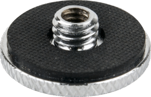 KUPO KS-064 Female 1/4"-20 to Male 3/8"-16 Thread Adapter w/1.18in Flange