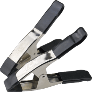 KUPO KCP-359-BK 9in Steel Spring A Clamp - Black (Set of 2)